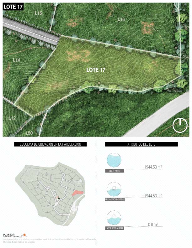 Lote #17 La Colina Inverconstructora Plantar