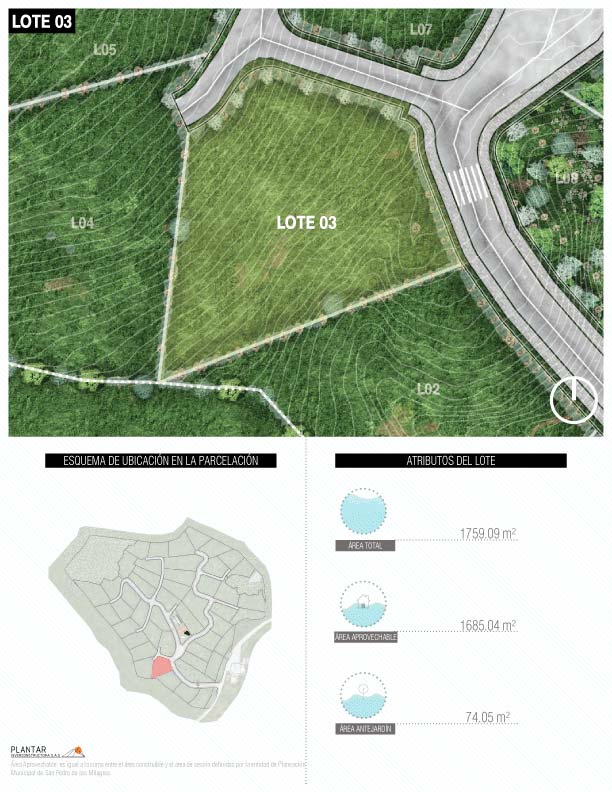 Lote #3 La Colina Inverconstructora Plantar