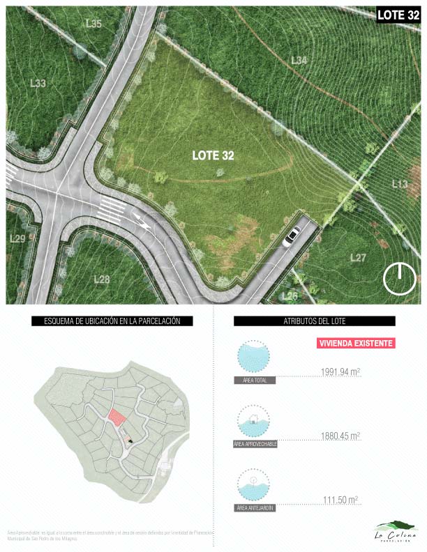 Lote #32 La Colina Inverconstructora Plantar