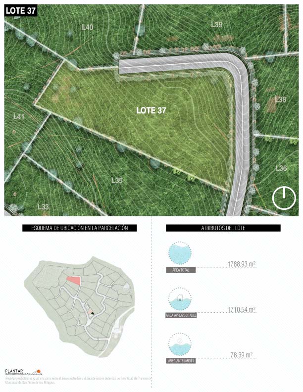 Lote #37 La Colina Inverconstructora Plantar