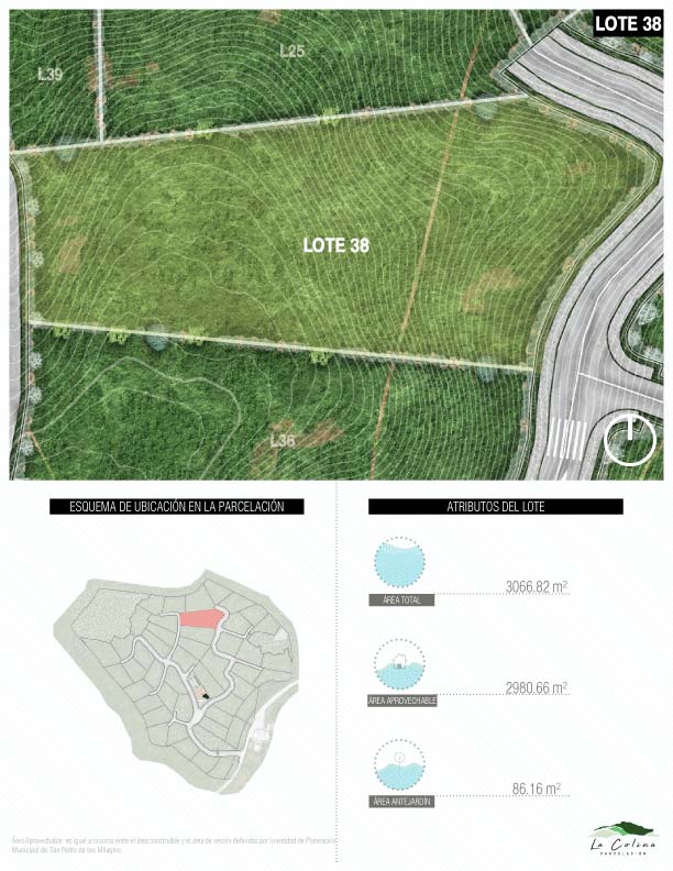 Lote #38 La Colina Inverconstructora Plantar