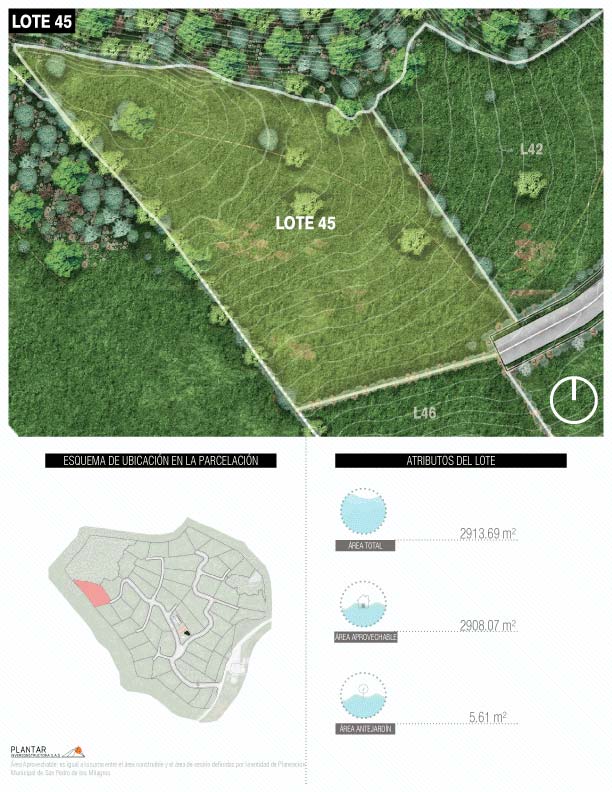 Lote #45 La Colina Inverconstructora Plantar