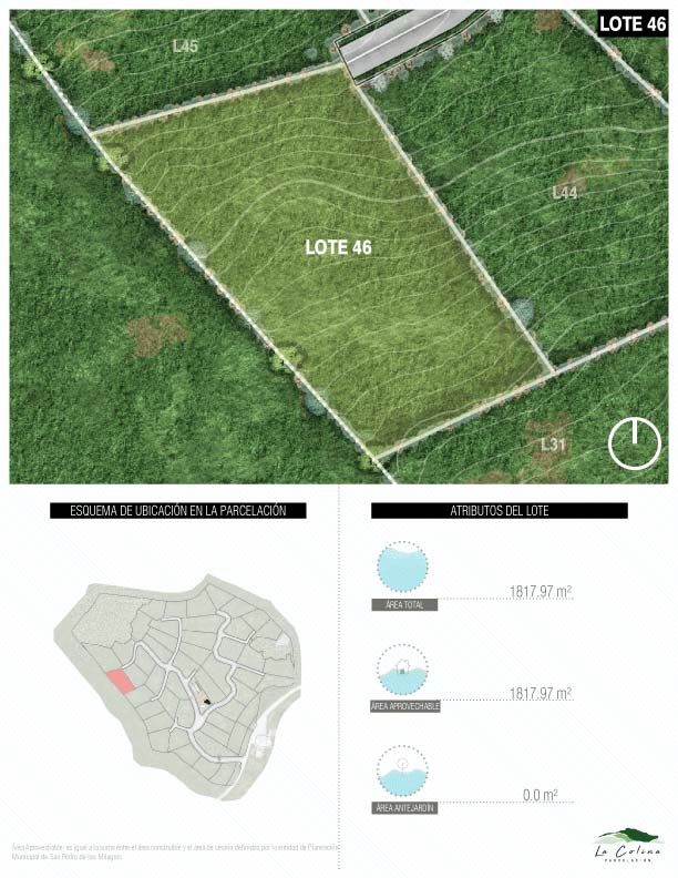 Lote #46 La Colina Inverconstructora Plantar