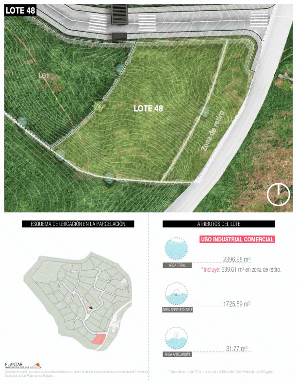 Lote #48 La Colina Inverconstructora Plantar