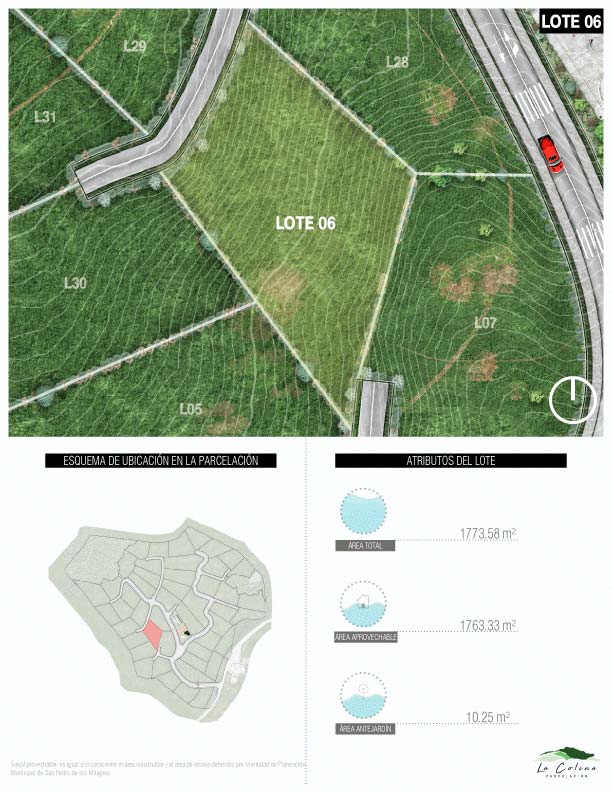 Lote #6 La Colina Inverconstructora Plantar