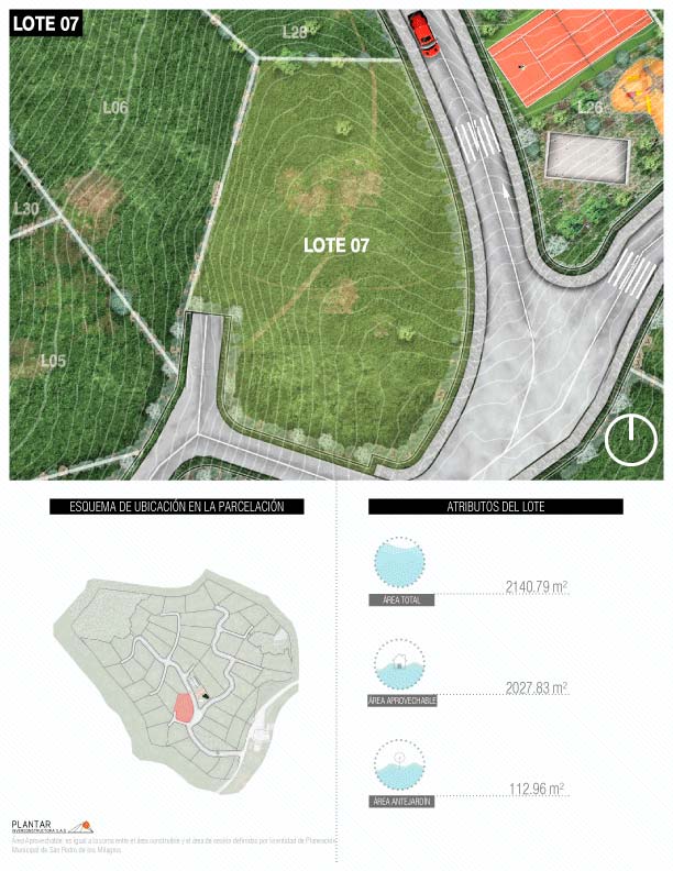 Lote #7 La Colina Inverconstructora Plantar